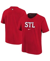 Nike Big Boys and Girls Red St. Louis Cardinals 2024 City Connect Legend Performance T-Shirt