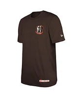 New Era Men's Brown Cleveland Browns 2024 Nfl Training Camp T-Shirt