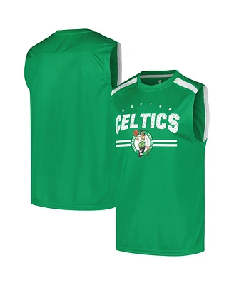 Fanatics Men's Kelly Green Boston Celtics Birdseye Muscle Tank Top