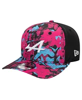 New Era Men's Pink/Black Alpine 2024 British Grand Prix 9FIFTY Snapback Hat