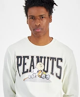 Hybrid Men's Peanuts Hilltop Regular-Fit Printed Fleece Sweatshirt