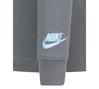 Nike Little Boys Boxy Air Graphic Long-Sleeve T-Shirt