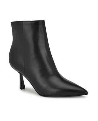 Nine West Women's Bunie Pointy Toe Stiletto Heel Dress Booties