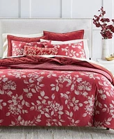 Charter Club Holiday Botanical Duvet Cover Sets Created For Macys