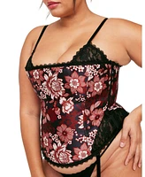 Adore Me Women's Zoie Corset & G-String Set