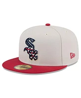 Men's New Era Red Chicago White Sox Fourth of July 59FIFTY Fitted Hat