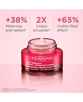 Clarins Super Restorative Rose Radiance Peptide Face Moisturizer, 1.7 oz.