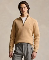 Polo Ralph Lauren Men's Double-Knit Mesh Quarter-Zip Pullover