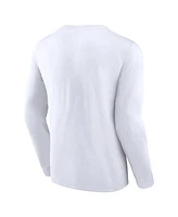 Fanatics Men's White Formula 1 Heat Map Long Sleeve T-Shirt