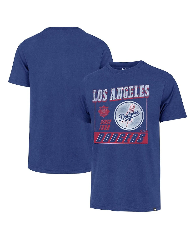 '47 Brand Men's Royal Los Angeles Dodgers Outlast Franklin T-Shirt