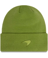 New Era Men's Green McLaren F1 Team Seasonal Cuffed Knit Hat