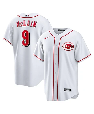 Nike Men's Matt McLain White Cincinnati Reds Home Replica Jersey