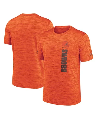 Nike Men's Orange Cleveland Browns 2024 Sideline Velocity Performance T-Shirt