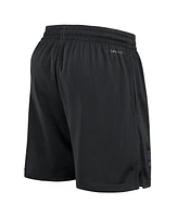 Nike Men's Black Baltimore Ravens 2024 Sideline Performance Mesh Shorts