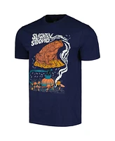 HiFi Entertainment Men's and Women's Navy Slightly Stoopid Smoking Toad T-Shirt