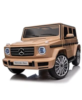 Streamdale Furniture Licensed Mercedes-Benz G500 Ride-On Car for Kids with Multi-Speed Control and Safety Features