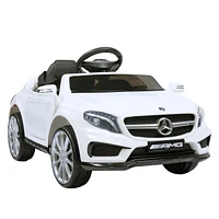 Streamdale Furniture Premium Kids Ride-On Car with Parental Remote Control (White)