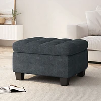 Streamdale Furniture Tufted Waffle Stitch Sectional Ottoman for Comfort and Style