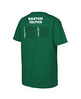 Fanatics Big Boys and Girls Kelly Green Boston Celtics 2024 Nba Finals Roster T-Shirt