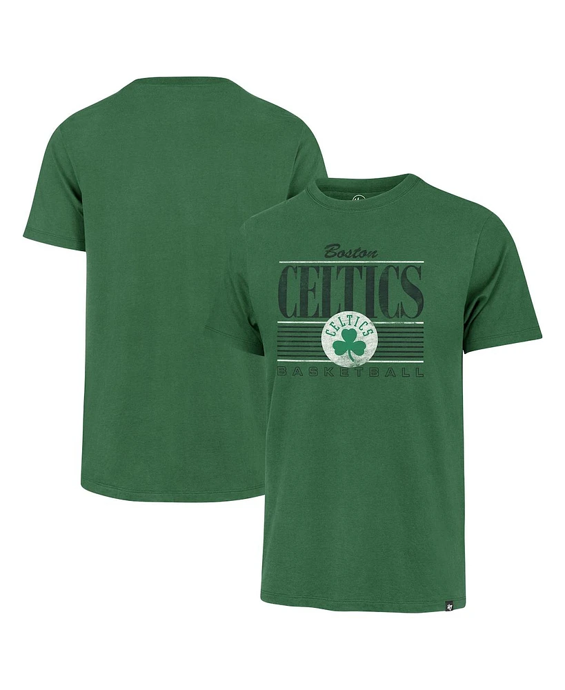 '47 Brand Men's Kelly Green Boston Celtics Remix Franklin T-Shirt