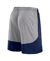 Fanatics Men's Navy/Gray Atlanta Braves Go Hard Shorts