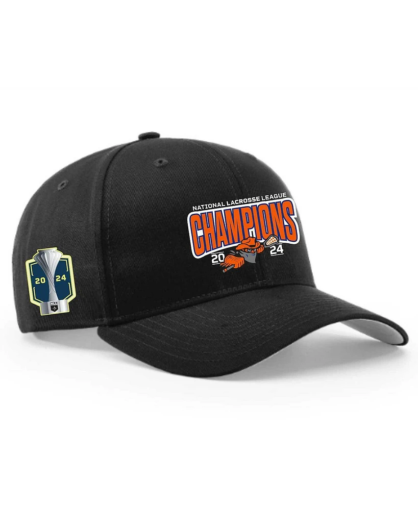 Adpro Sports Men's Black Buffalo Bandits 2024 Nll Cup Champions Adjustable Hat