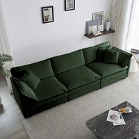 Simplie Fun Premium Convertible Sofa Customizable Comfort for Modern Living