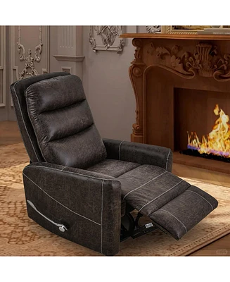 Simplie Fun Luxurious Rotary Glider Rocking Recliner Style, Comfort, and Functionality