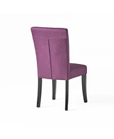 Stylish Heart-Backed Dining Chairs in Vibrant Colors