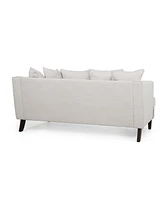 Streamdale Furniture 3-Seater Beige Sofa Comfortable, Stylish, and Spacious