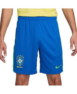 Nike Men's Blue Brazil National Team 2024 Home Stadium Shorts