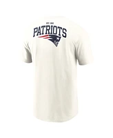 Nike Men's Cream New England Patriots Blitz Essential T-Shirt