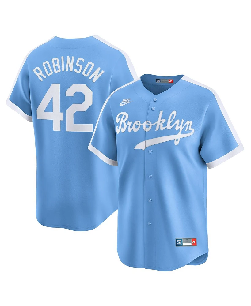 Nike Men's Jackie Robinson Royal Brooklyn Dodgers Throwback Cooperstown Collection Limited Jersey