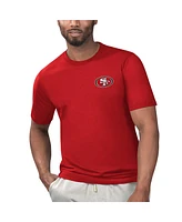 Margaritaville Men's Scarlet San Francisco 49ers Licensed to Chill T-Shirt