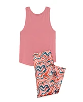 Adore Me Women's Alania Pajama Tank & Pants Set