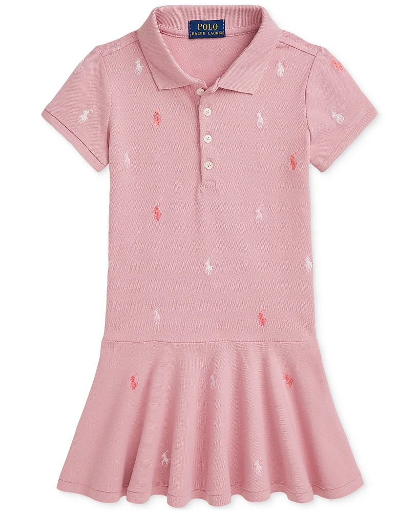 Polo Pony Stretch Mesh Dress