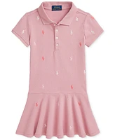 Polo Pony Stretch Mesh Dress