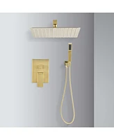 Streamdale Furniture 12 Rain Shower Head Systems Wall Mounted Shower