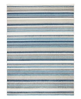 Town & Country Living Rio Multicolor Stripe 5'2"x7'2" Area Rug