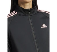 adidas Women's 3-Stripe Tricot Track Jacket, Xs-4X