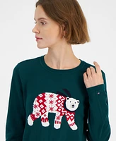 Tommy Hilfiger Women's Graphic Ivy Sweater