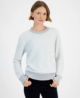 Tommy Hilfiger Women's Metallic Crewneck Sweater