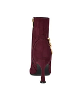 Nine West Women's Chaine Pointy Toe Tapered Heel Dress Booties