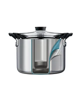 Tramontina TriPly Clad Stainless Steel 6 Pc Cookware Set