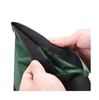 4 Pcs Weight Sand Bag Oxford with Grommet for Outdoor Easy Pop Up Canopy Tent Gazebo Green