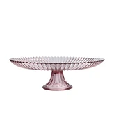 Fortessa Archie Pink Large Cake Stand 13x4.1"