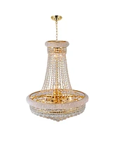 Cwi Lighting Empire 17 Light Down Chandelier