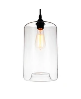 Cwi Lighting Glass 1 Light Down Mini Pendant