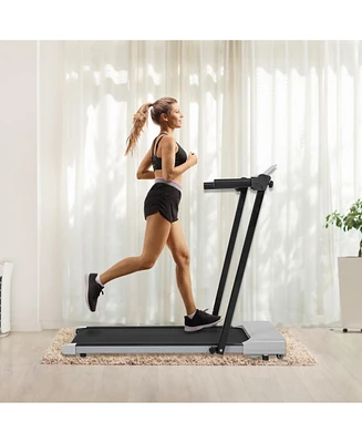 Streamdale Furniture Treadmills for Home, Treadmill with Led for Walking & Running