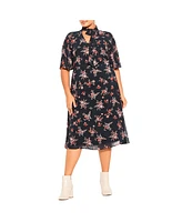 City Chic Women's Alexandra Dress